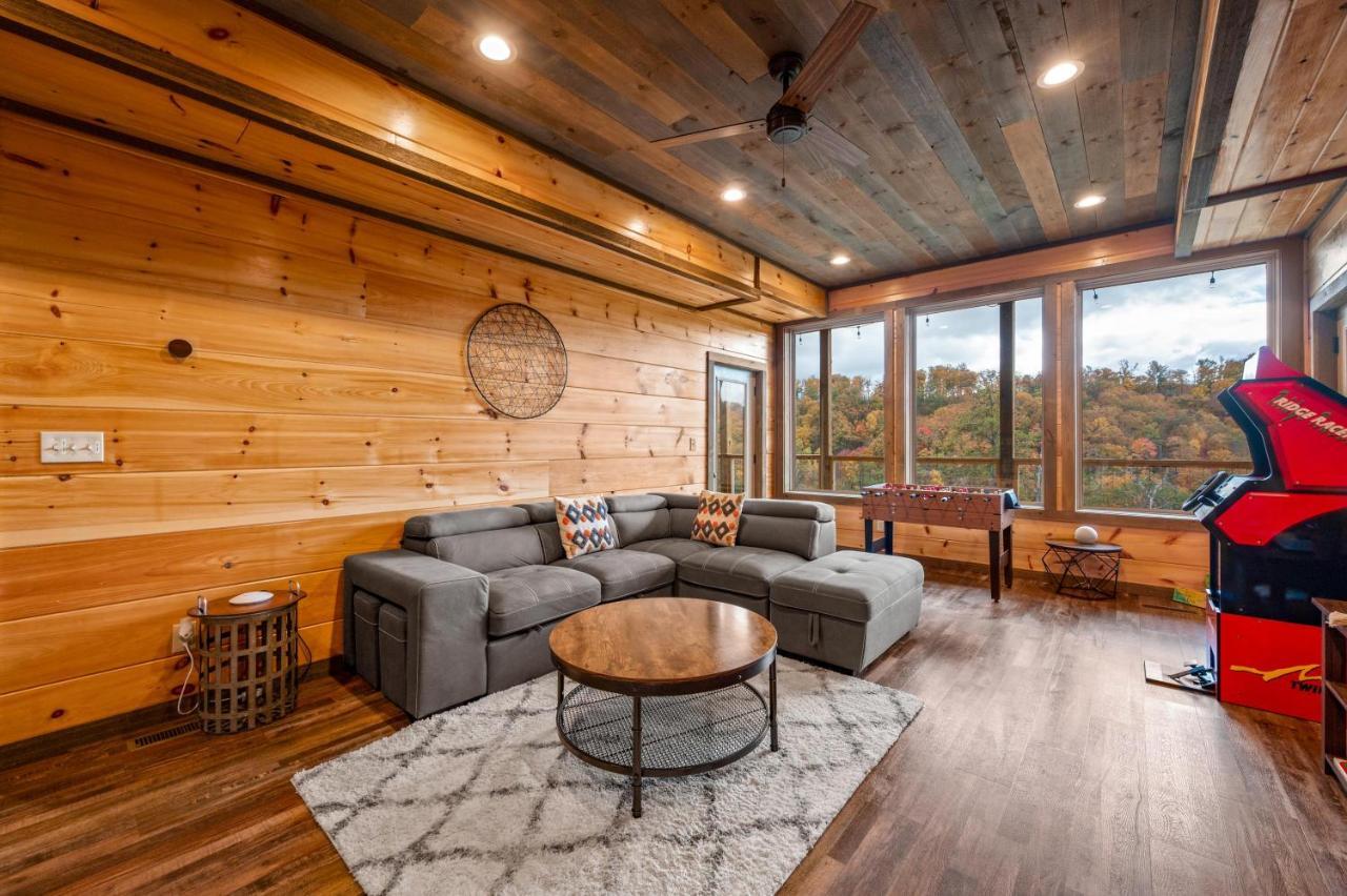 The Overlook - '21 Cabin - Gorgeous Unobstructed Views - Fire Pit Table - Gamerm - Hottub - Xbox - Lots Of Bears Gatlinburg Exteriér fotografie